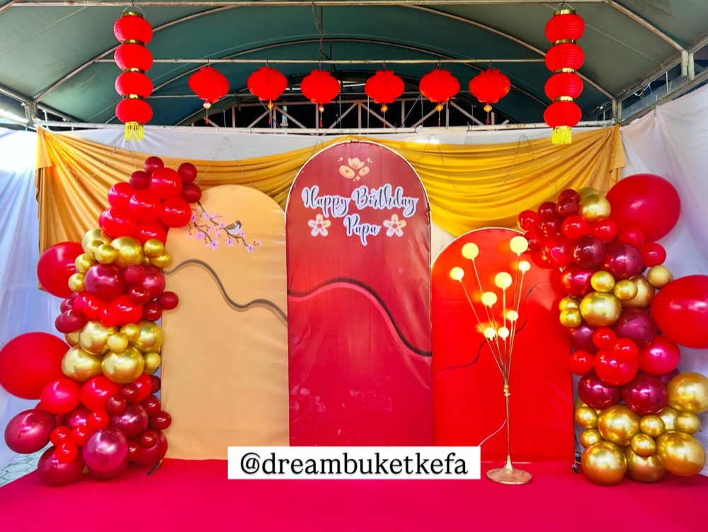 Dekor Birthday x Imlek 2026