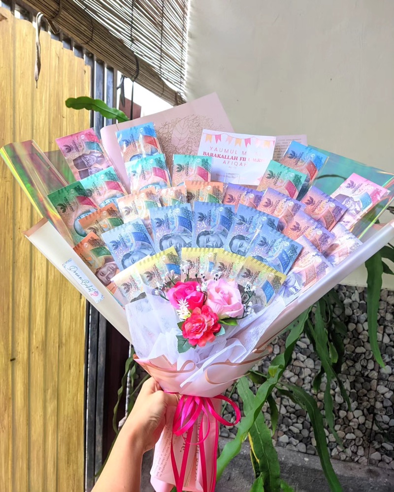 Money Bouquet Colorfull #