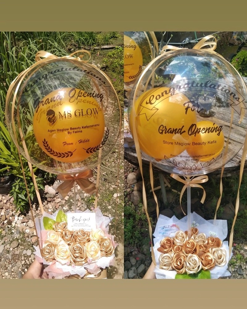 Balon Bubble Box